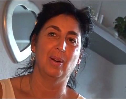 Mature Lady From Germany Doing Everything She Can to Make Him Cum