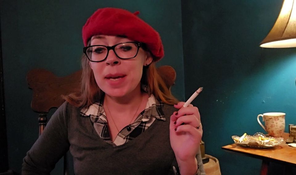 Ms.Thrope Smokes and Rants about her love of smoking fetish