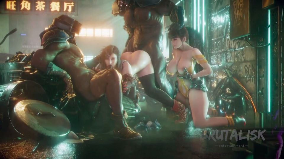 Hot Ride EVE and Tifa Versions Part 3
