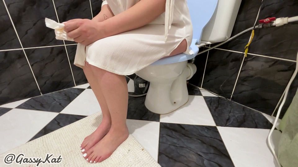 My First Toilet Farting Video