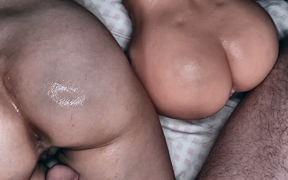Threesome with Tiny Petite and Sex Doll