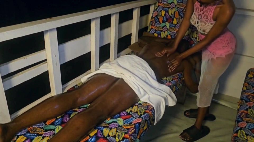 He Enjoyed While Getting a Deep Massage Sweetheart.