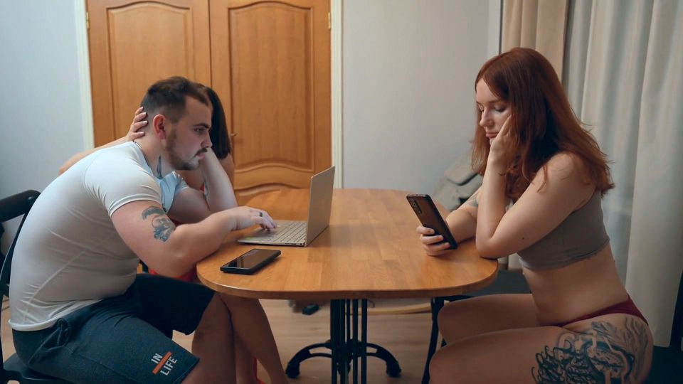 The Neighbor Burned My Husband and Me for Fucking