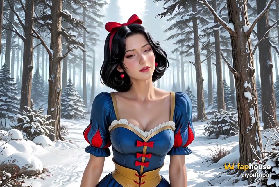 Snow White Didn't Wait for Her Prince and Went to Lure Him with Her Vagina in the Ai Adaptation