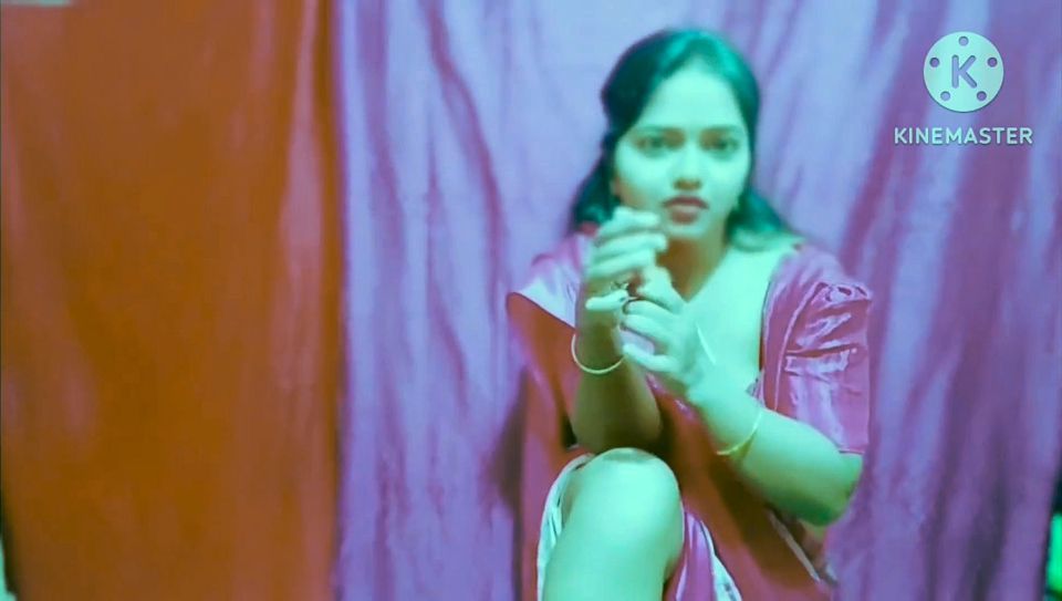 My Nephew Caught Me While Fingering in the Kitchen - Tamil Hot Video with Dirty Talking