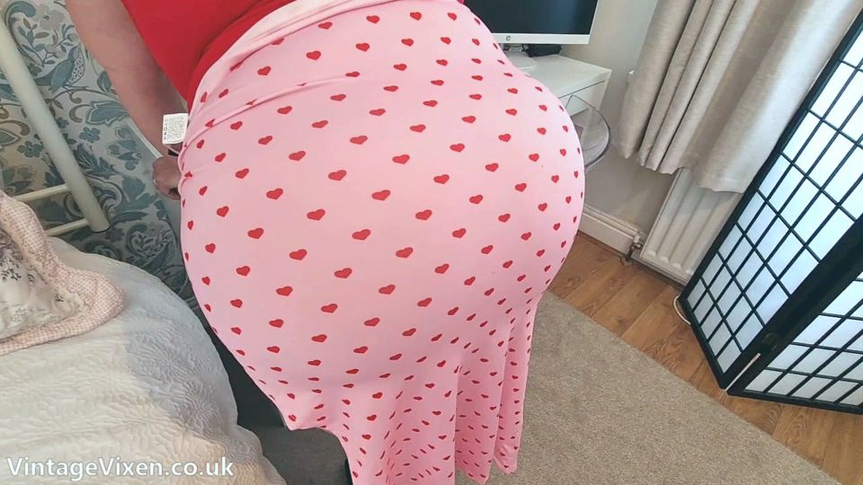Showing Off My Big Mature Boobs In My Shapewear Underwear