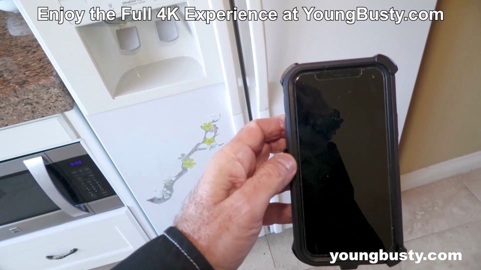 Picking up my Daughter's Friend Jessica Starling cause her Car Broke Down at YoungBusty