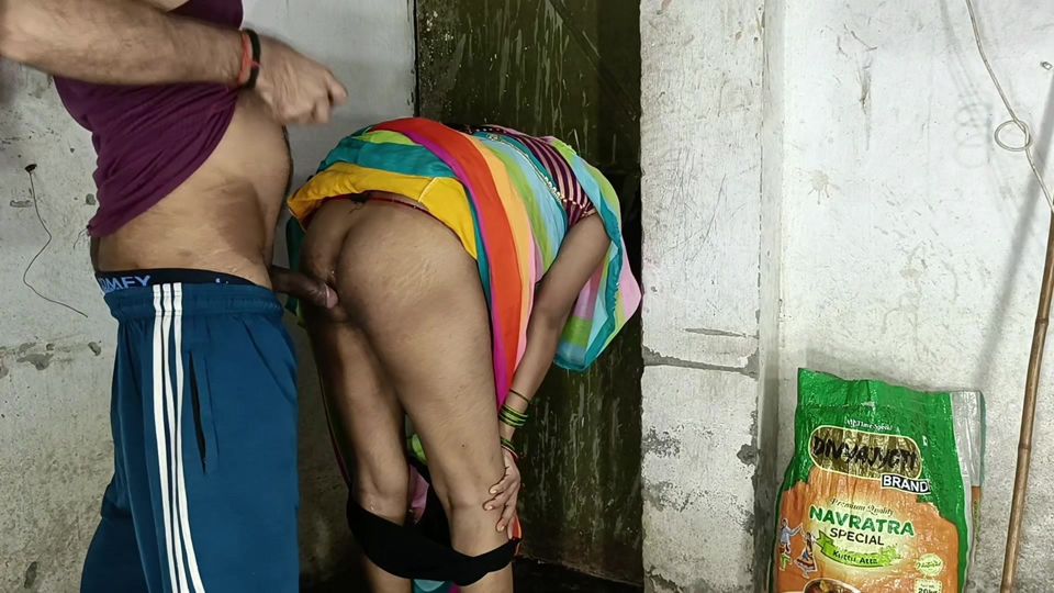 Ass fucked step sister brother's cock in missionary position Hindi audio