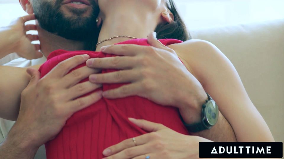 ADULT TIME - MILF Lexi Luna Looks Hot In Red Dress Then Enjoys Slow Teasing & Special Intimate Touch