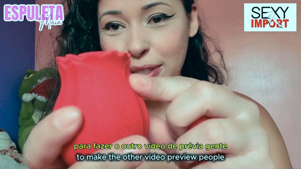 Hot Brunette Playing with Her Pussy - Trying Out Toys - Sex Import
