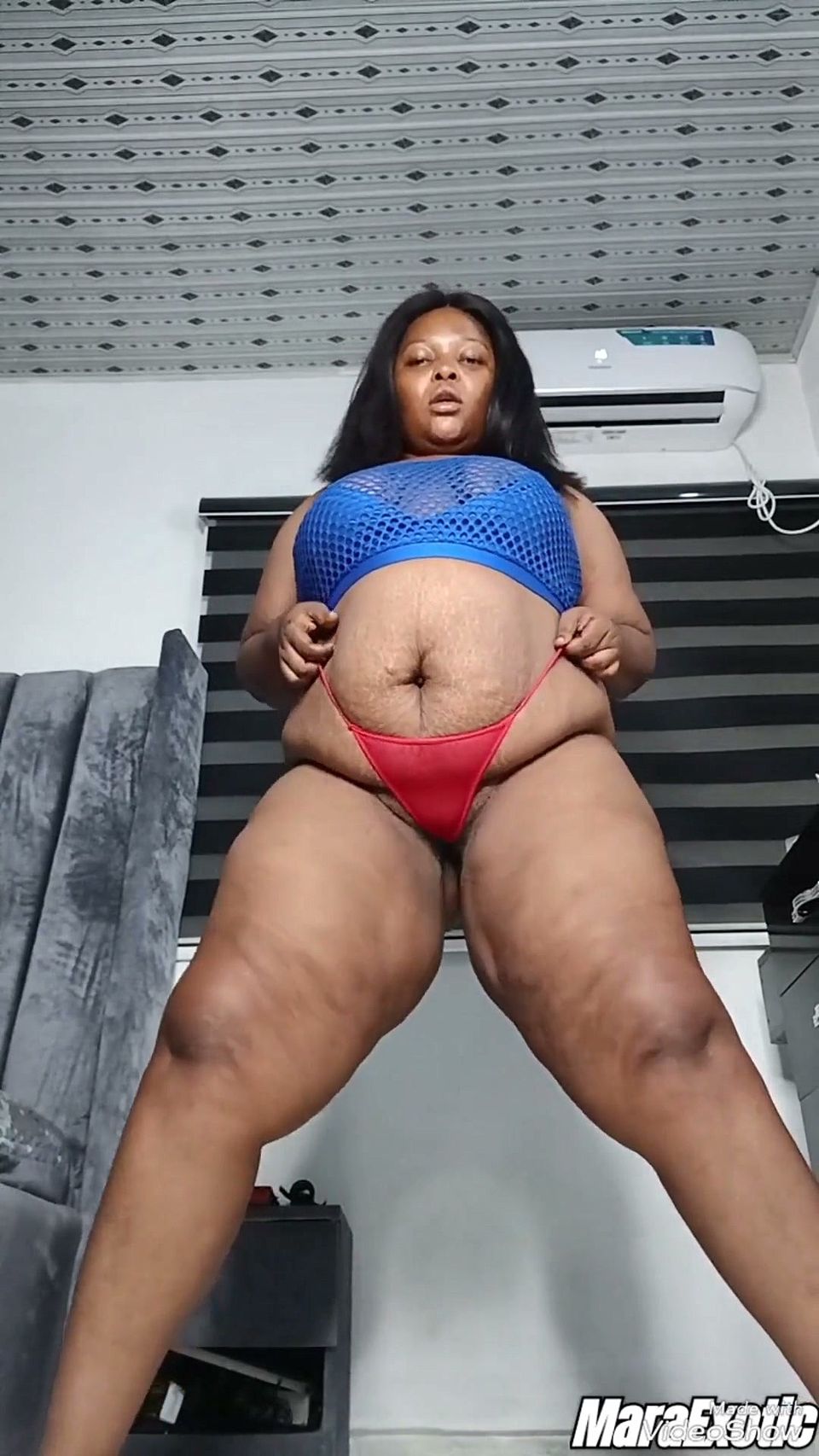 Fat Belly Fetish Standing Orgasm Masturbation