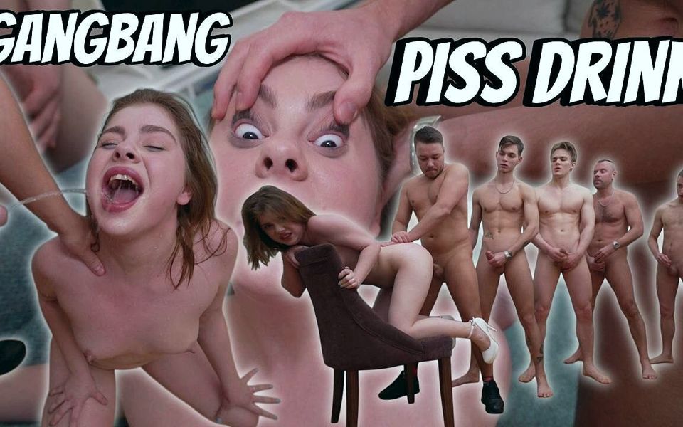 Old, Young! Pissed off by a Small Dirty Slut with Small Tits