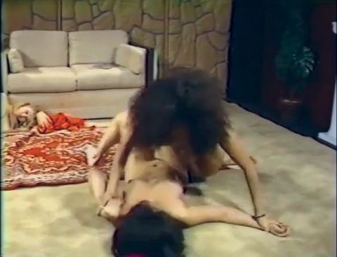 Watch two girls open up friend's legs and lick her pussy