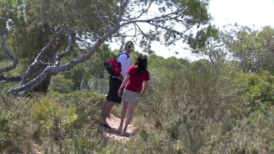 Gorgeous Italian teen gets fucked on a mountain