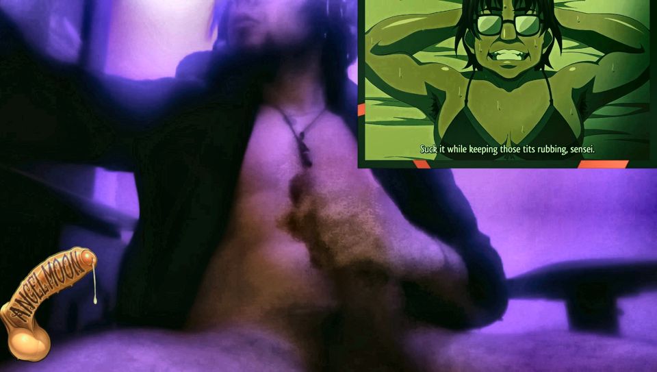 BIG-COCKED OTAKU BOY FAILS SEPTEMBER NO-FAP CHALLENGE WHILE REACTING TO HENTAI ISLAND VIRUS TWO-HANDED JERK OFF