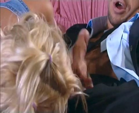 Blonde German Babe Gets Anal Railed in Vintage Age Gap Scene