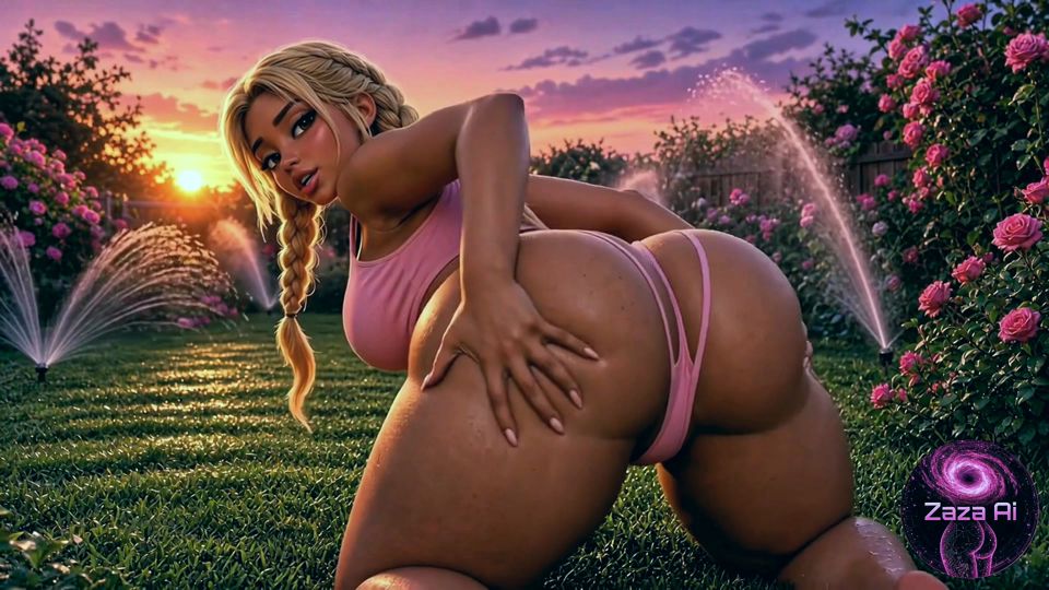 Pink Rose Garden Twerk