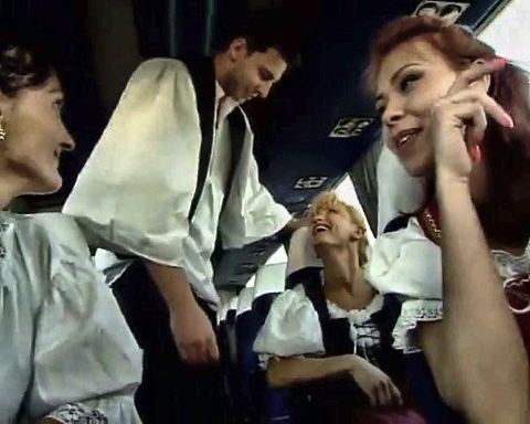 This French Babe Got Anal Fucked in Bus