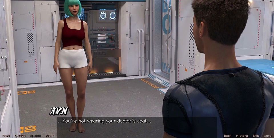 Stranded in Space - Checking on the Hot Big Tits Doctor