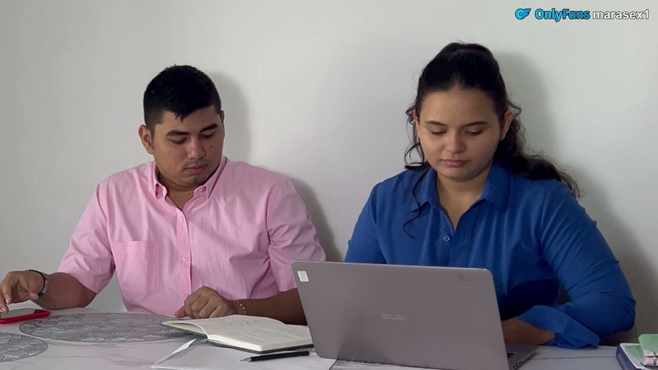 The big ass secretary girl failed at her job