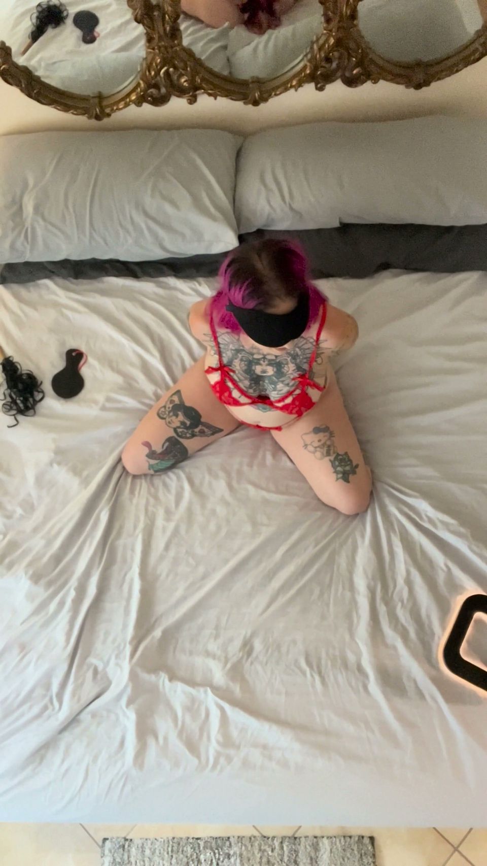 Ceiling Angle BDSM Blowjob and Fucking with Island Boy