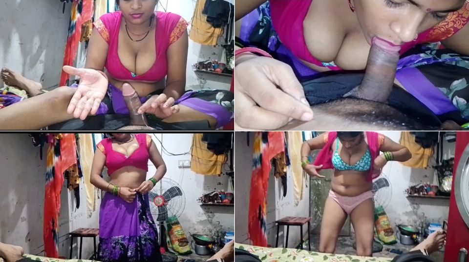 Sister took out water from his cock sucked his brother's cock and sucked water out of his cock Big tits sister Hindi audio handjob