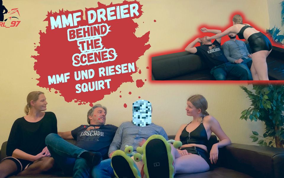 Behind the Scenes at the Porn Shoot! MMF with Emma Style as Cinematographer
