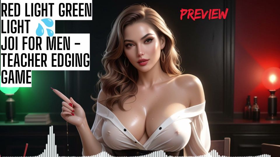 Red Light Green Light JOI Stop Start Game ASMR HFO JOI Erotic Audio 4 Men)