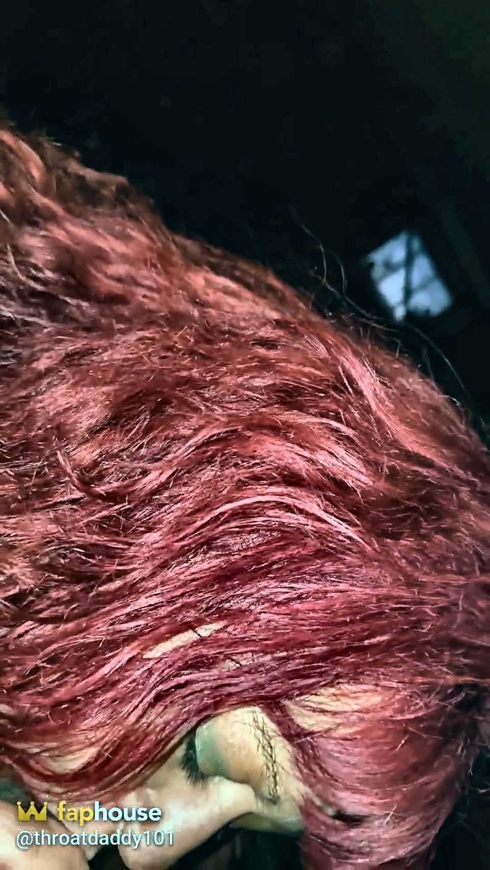 Redhead BBW Granny Eating Dick