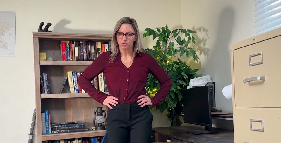 Ticklish Teacher Anatomy Lesson