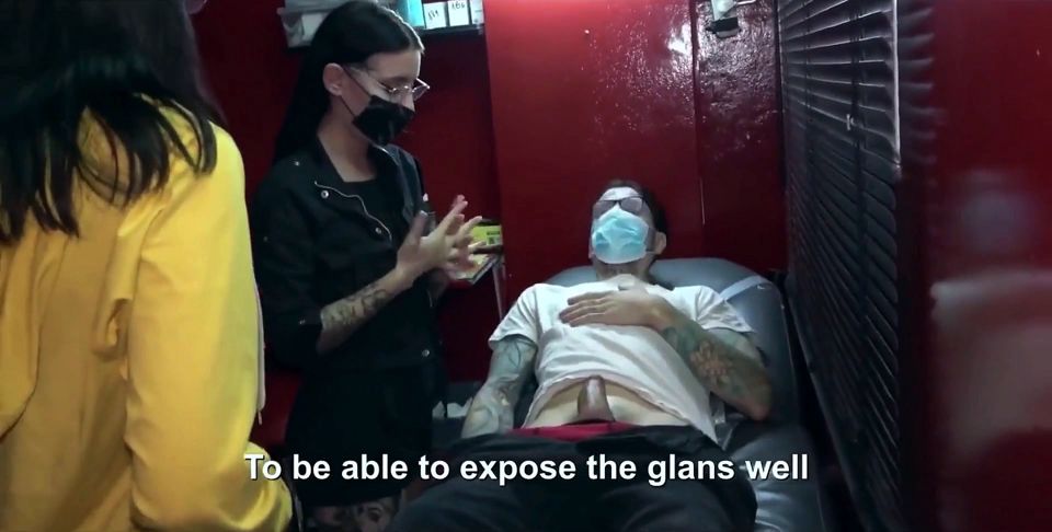 Horny Sluts Wanted a Threesome Instead of a Tattoo!