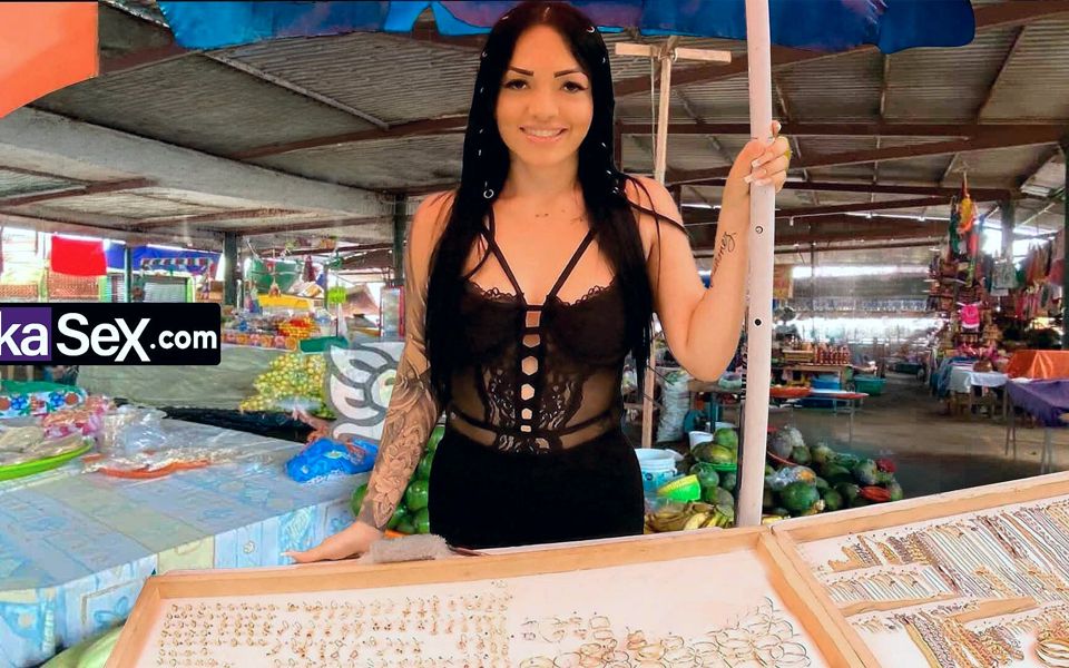 Inka Sex - Street Vendor Gets Tricked and Fucked by Fake TV Producer