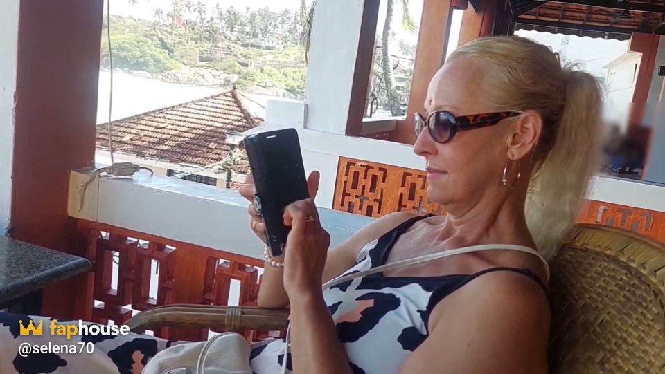 Mature Blonde Wife Enjoys Sex After Walk