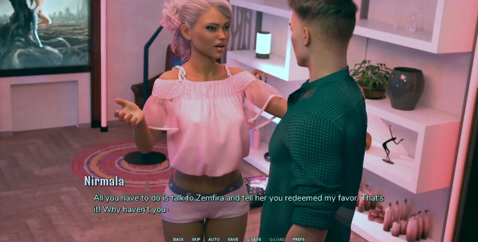 Taboo University - Slutty College Girl Wants Me Deep Inside Her - 3D Porn Games