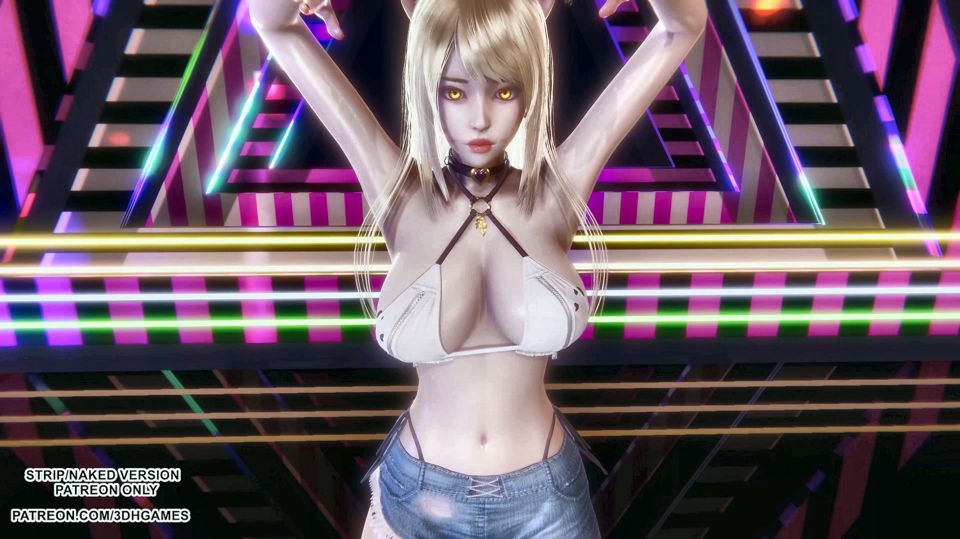 MMD NewJeans - Hype Boy - Ahri and Seraphine Sexy Kpop Dance League of Legends Hentai Uncensored 4K 60FPS