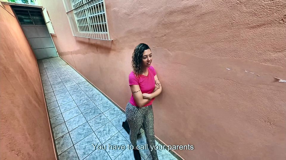 The student agrees to have her clothes ripped off and be fucked. POV