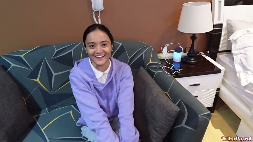 Trikepatrol Pale Asian Goes Hard with Her Sex Game